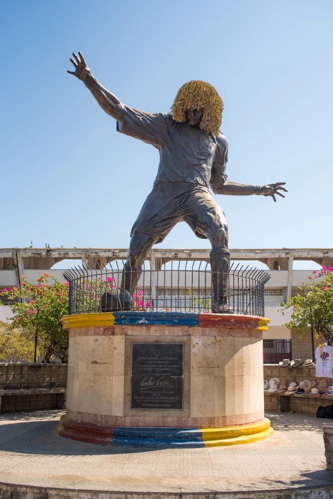 Monumento Pibe Valderrama